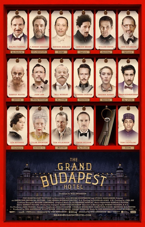 پوستر فیلم «هتل بزرگ بوداپست»